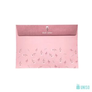 Kit 8 Envelopes Flor + Adesivos + Selos - UNISO - UND