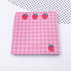 Bloco de Notas Adesivado Morango Strawberry - IMPORTADO - UND