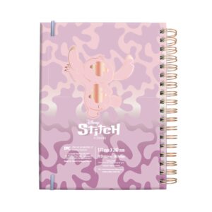 Caderno Smart Colegial Disney Stitch 80 fls - DAC