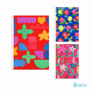 Caderno A5 Brochura Pautado Flor 13,5x20,5cm 40 fls - UNISO - UND