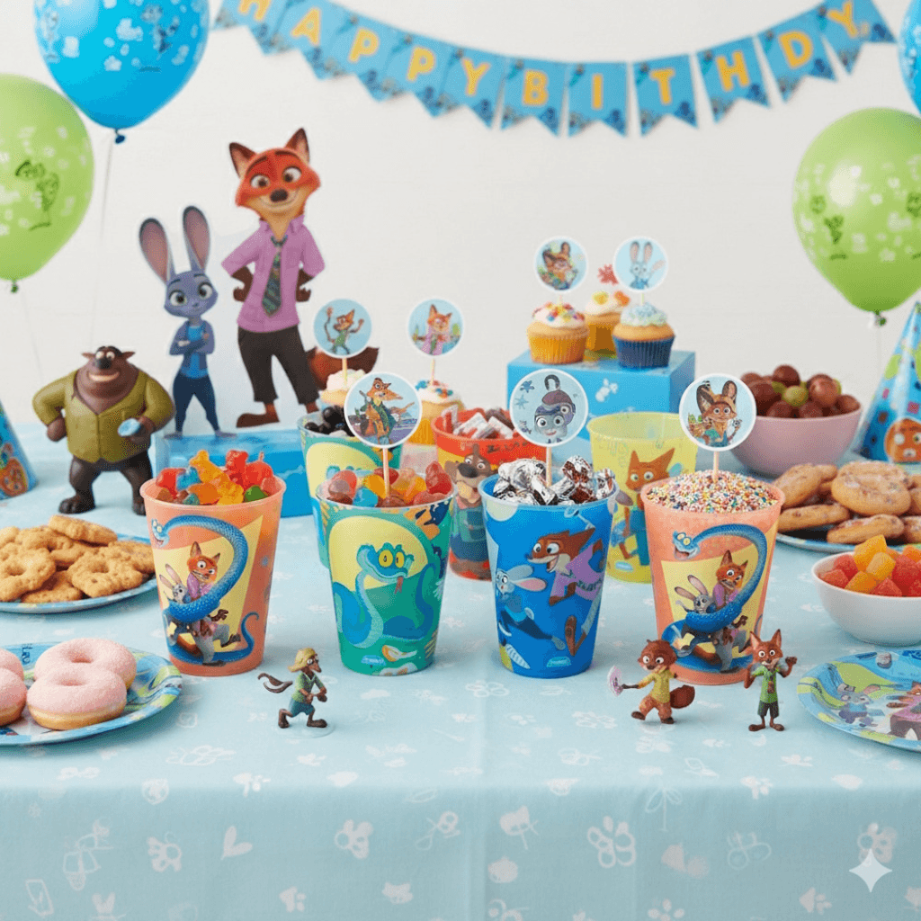 Copo Zootopia Sortido 320ml - PLASÚTIL - UND