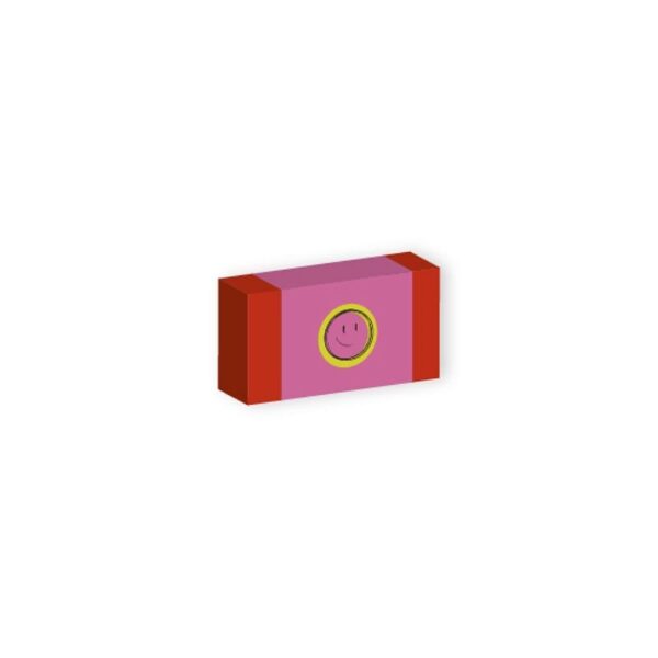 Borracha Positive Vibes Jocar Office - Pote 12 Und