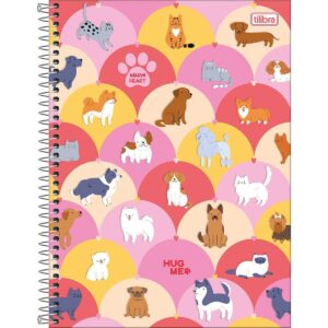 Caderno Espiral Universitário 1 Matéria Hug Me - TILIBRA - UND
