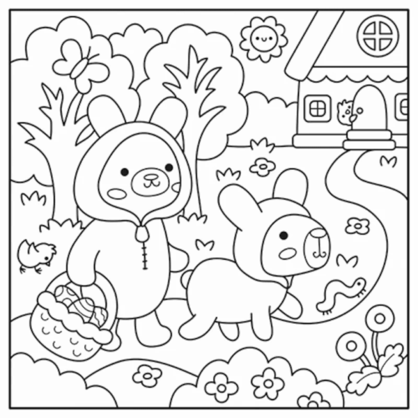Livro de Colorir Fuzzy and Cute - CIRANDA - UND