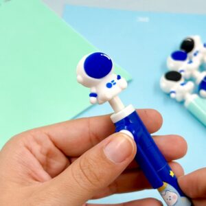 Caneta Anti Stress Astronauta Gira Gira - Kit 4 Und