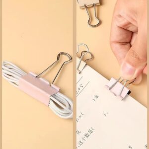 Kit Prendedor de Papel Pastel - Cx 15 Und