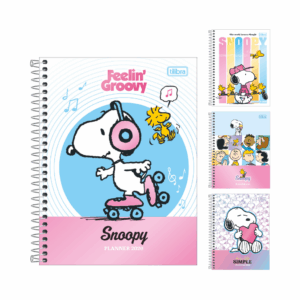 Agenda Planner Espiral 17,5 x 24 cm SNOOPY - TILIBRA - UND