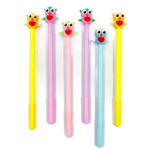 Caneta Fofa Coruja Love - PACOTE 6 UND