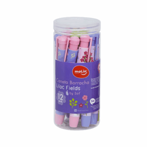 Caneta Borracha Lilac Fields By Sof Molin - Pote 12 Und