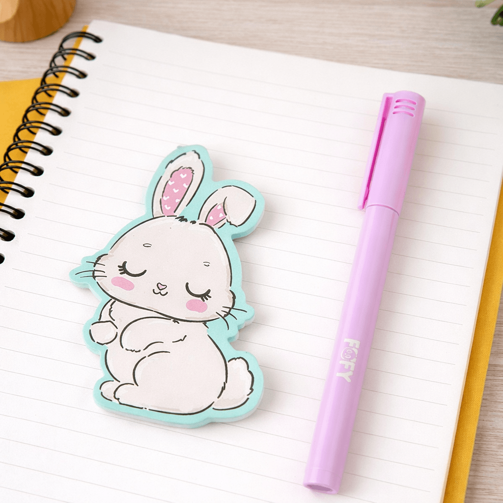Kit Anotação Cute Coelhinho 2 Peças - FOFY - BLISTER