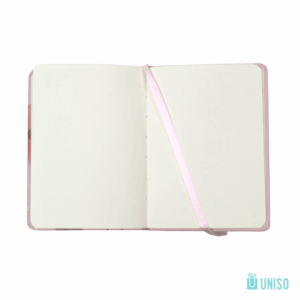 Caderno A6 SEM PAUTA Flores e Poá 10,5x14,5cm 96fls - UNISO - UND