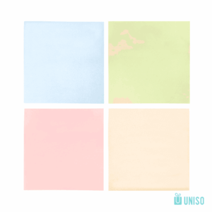 Bloco de Notas Adesivo  76x76mm Soft Colors 100 Fls - UNISO - UND