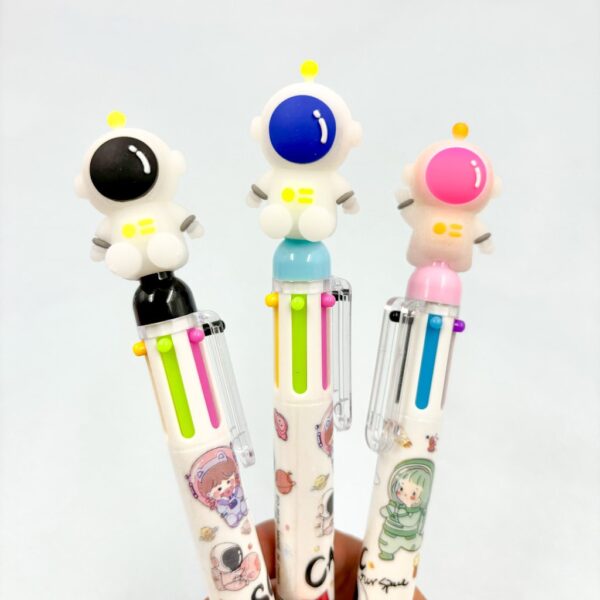 Caneta 6 Cores Astronauta