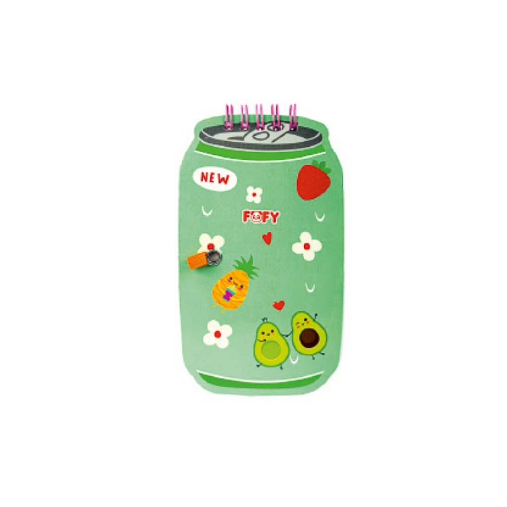 KIT Anotação Suquinho VERDE - FOFY - BLISTER
