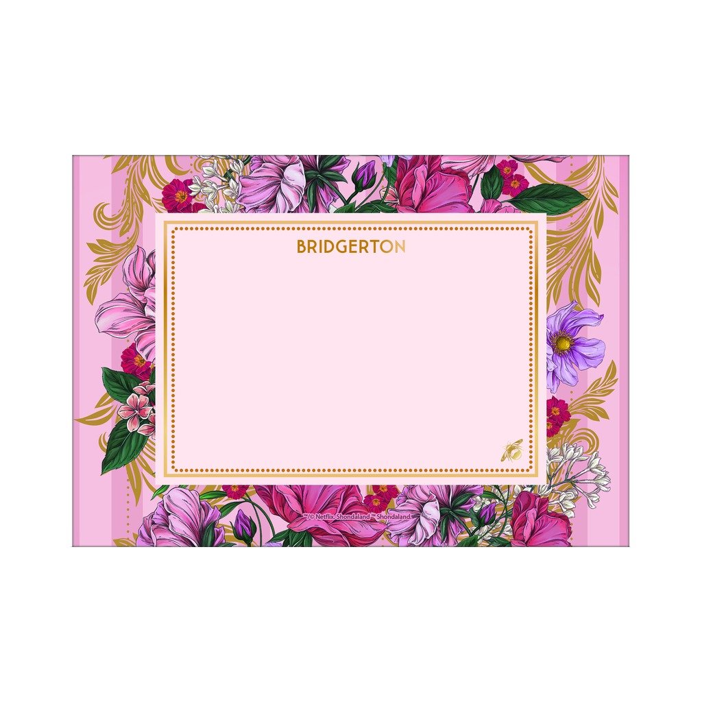 Kit Papel de Carta c/ Envelopes Bridgerton - TILIBRA - UND