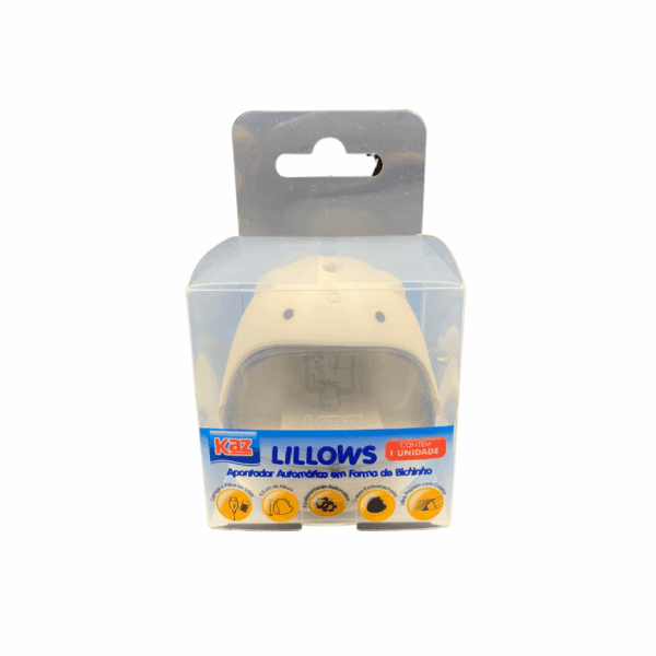 Apontador Elétrico Automático Lillows Coelhinho Branco KAZ - UND
