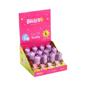 Make Lip Oil Teddy c/ Acessório 3ml - BRILHAE - UND