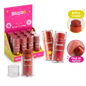 Make Blush Stick Cristal 9g - BRILHAE - UND