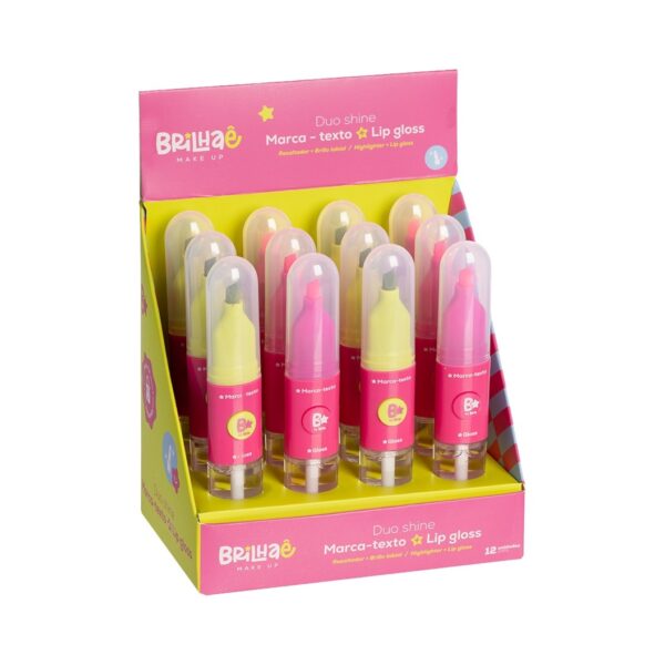Make Marca-Texto + Lip Gloss Duo Shine - BRILHAE - UND