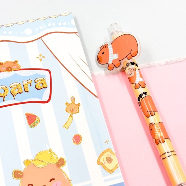 Caderno Aramado Capivara