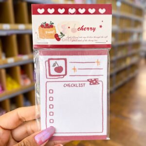 Bloco de Notas Cherry 80x110mm 80 fls - UNISO - UND