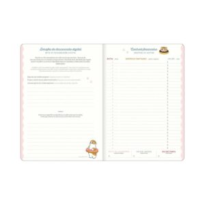 Planner 2027 Grampeado Gato Mofusand 17,8x25,4cm - TILIBRA - UND
