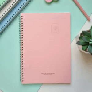 Caderno A5 Espiral  Flowers Color 70 fls 14,5x21cm - IMPORTADO - UND