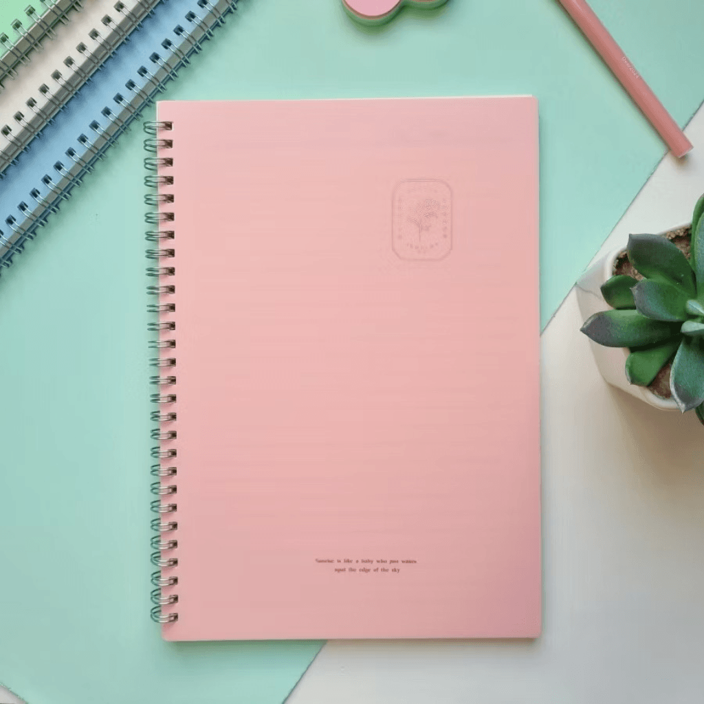 Caderno A5 Espiral  Flowers Color 70 fls 14,5x21cm - IMPORTADO - UND