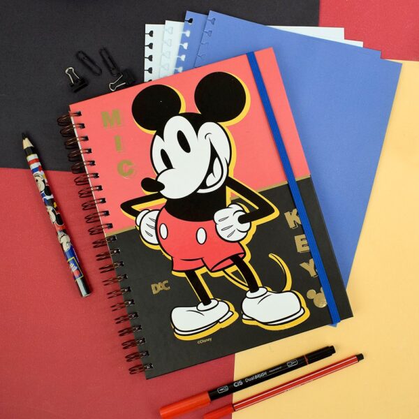 Caderno Smart Universitário 10 Matérias Mickey Disney DAC