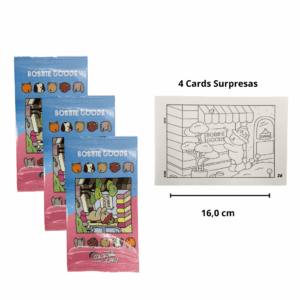 Card Surpresa para Colorir Bobbie Goods 4 Und - 1 PACOTE