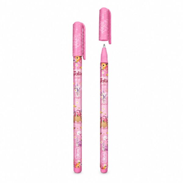 Caneta Preta Esferográfica 0.7mm Jolie - TILIBRA - CX 12 UND