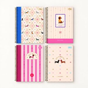 Caderno Espiral Capa Dura Universitário 1 M Brownie 20x27,5cm 80 Fls - TILIBRA - UND