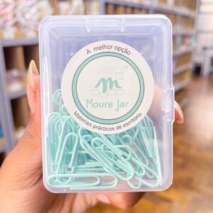 Clip de papel PASTEL c/ 24 Und  - IMPORTADO - UND