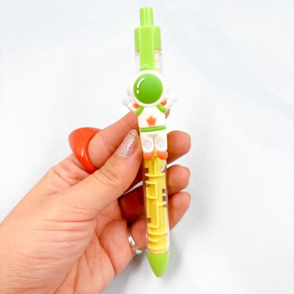 Caneta Fofa Labirinto Astronauta - Pacote 4 Und