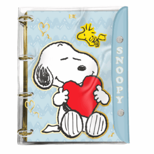 Fichário Universitário PVC Cristal 10 Divisórias Snoopy 192 fls - DAC
