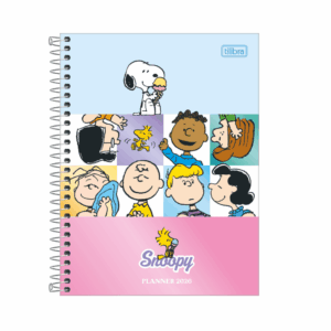 Agenda Planner Espiral 17,5 x 24 cm SNOOPY - TILIBRA - UND