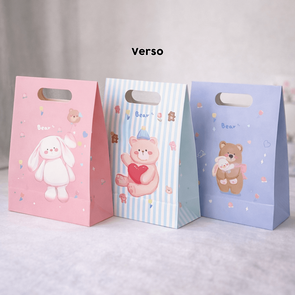 Embalagem Cute C/ Visor Bichinhos 26x19cm - IMPORTADO - UND
