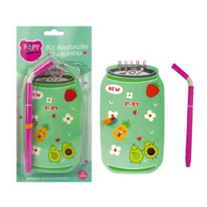 KIT Anotação Suquinho VERDE - FOFY - BLISTER