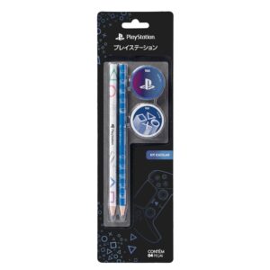 Kit Escolar 4 Peças Playstation - TRIS - UND