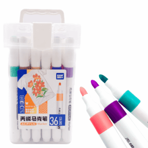 Marcador ACRÍLICO para COLORIR - MALETA 36 CORES