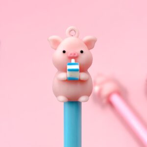 Caneta Fofa Porquinho Leitinho