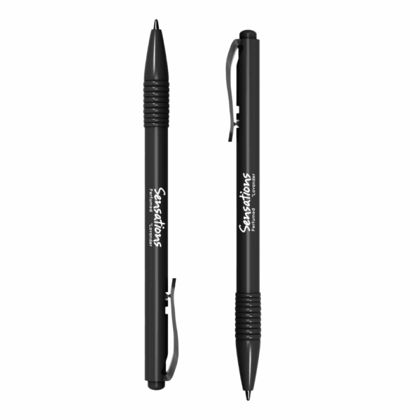 Caneta Esferográfica Clic Perfumada Preto Café 0.7mm NEWPEN - UND
