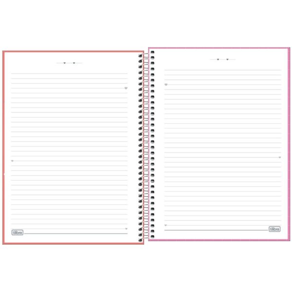 Caderno Espiral Capa Dura Universitário 1 Matéria Spice Feminino Tilibra