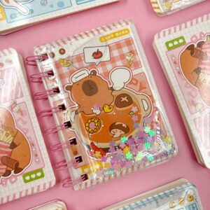 Caderninho  A7 Capa Água Capivara