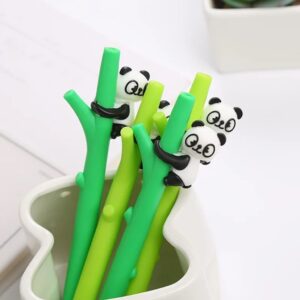 Caneta Fofa Panda - Pacote 6 Und