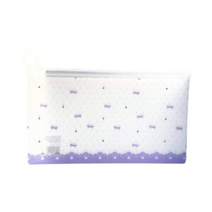 Estojo Pasta Zip Multiuso LAÇO B6 22x13cm - UNISO - UND