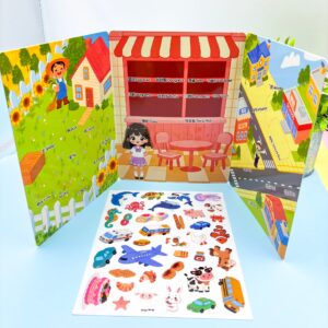 Kit Cenário Educativo Adesivo Gelatina Padaria + Diversos - IMPORTADO - UND