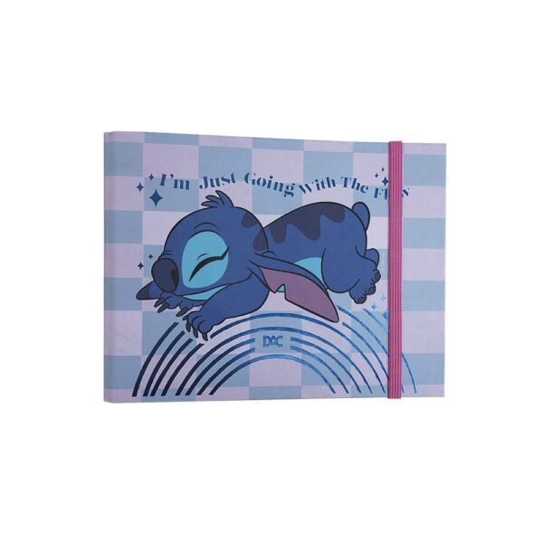 Refil Caderno Argolado Mini Fichário Stitch DAC
