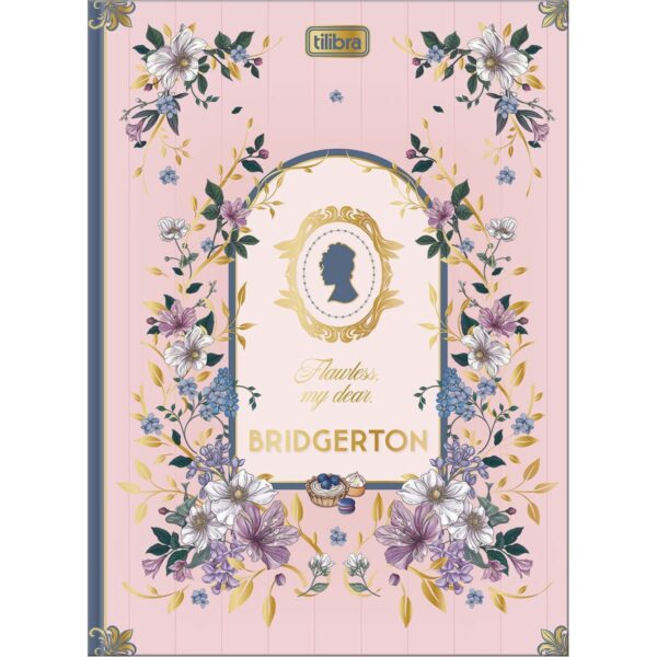 Caderno Colegial Costurado LUXO 80 fls BRIDGERT - TILIBRA - UND