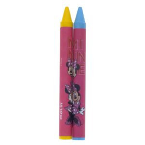 Giz de Cera Jumbo 12 Cores Minnie Mouse MOLIN - BLISTER